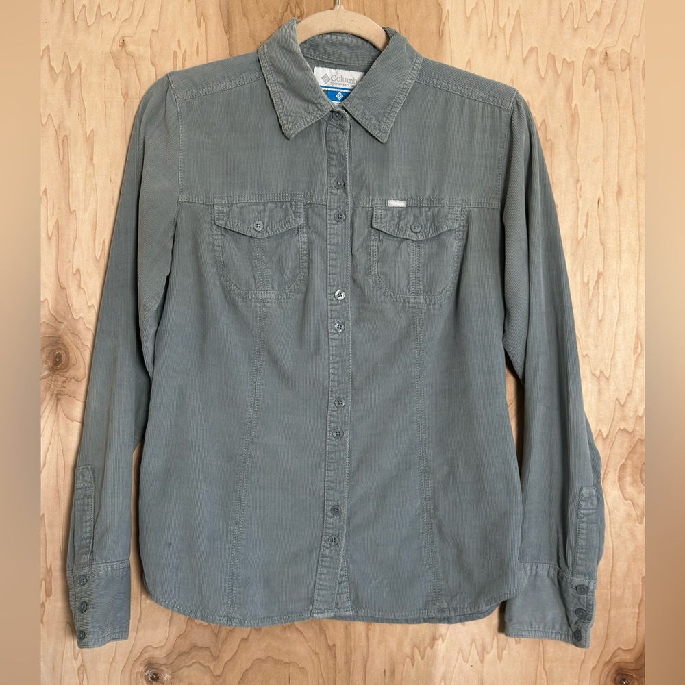 Grey Colombia sportswear Button-Up Shirt